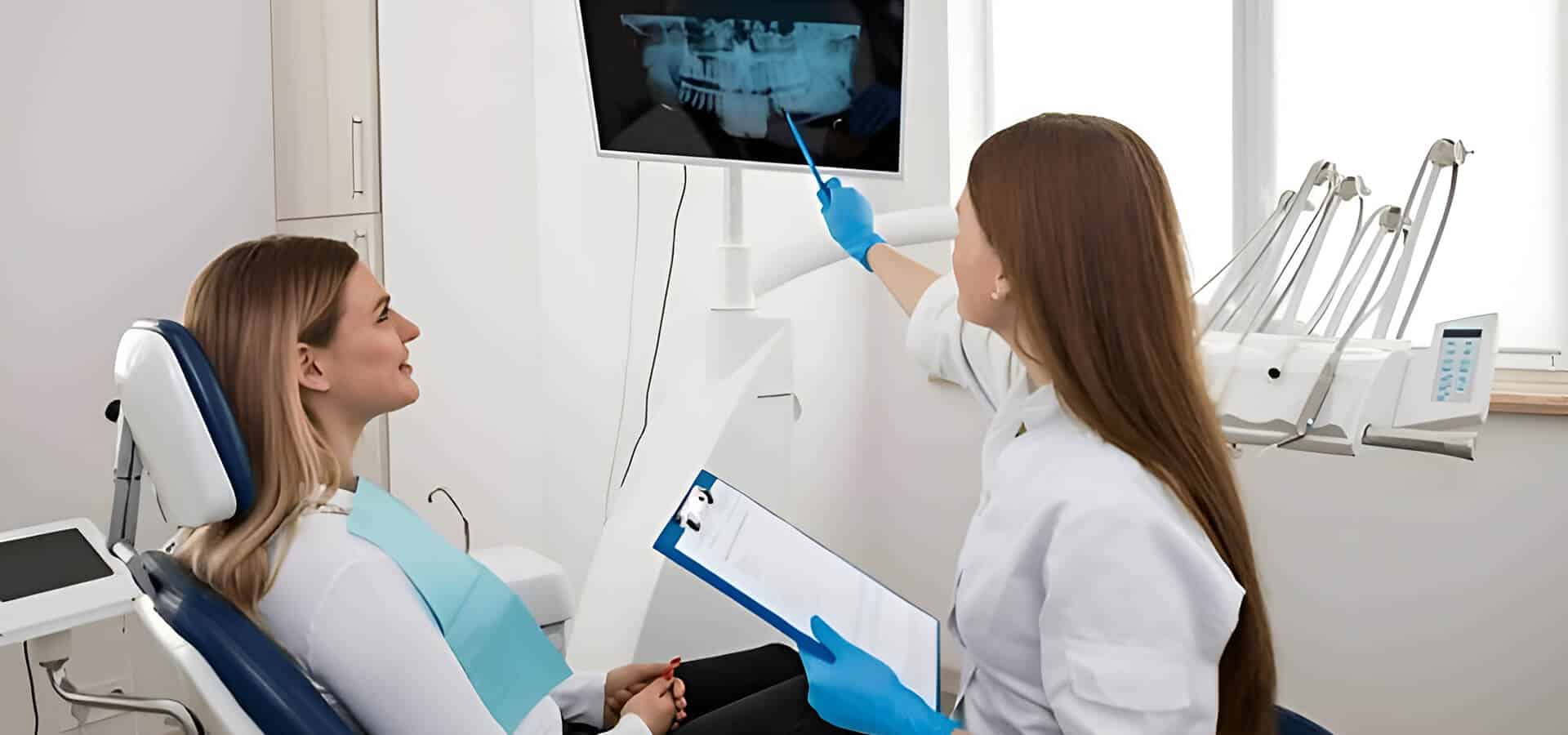 comprehensive x-rays and cleaning